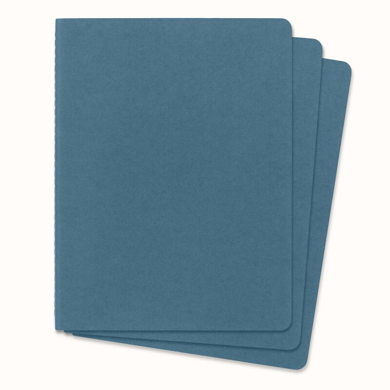 Moleskine Cahier Journals XL Plain Brisk Blue image number 1